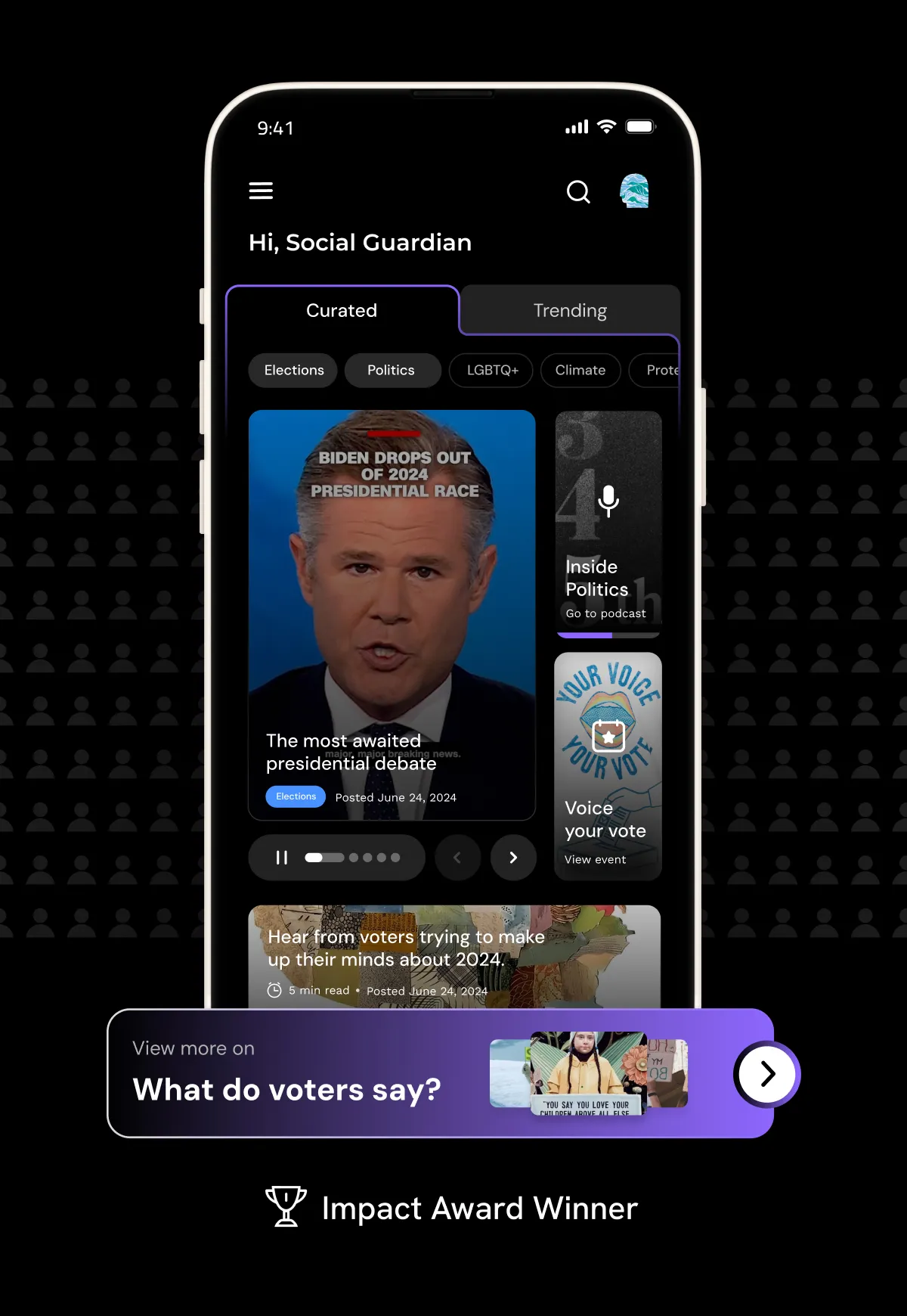 CNN — Echo product screens